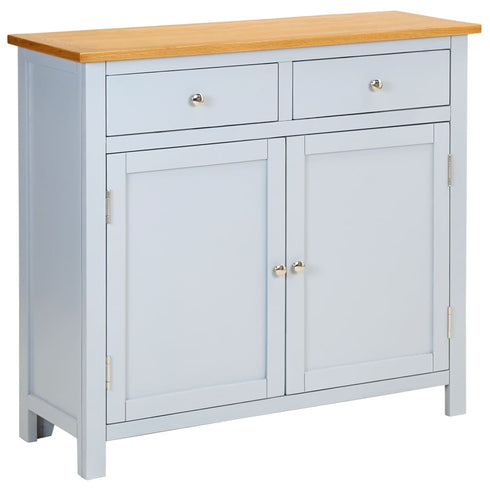 Maison Madeleine -  Sideboard 90x33.5x83 cm Solid Oak Wood